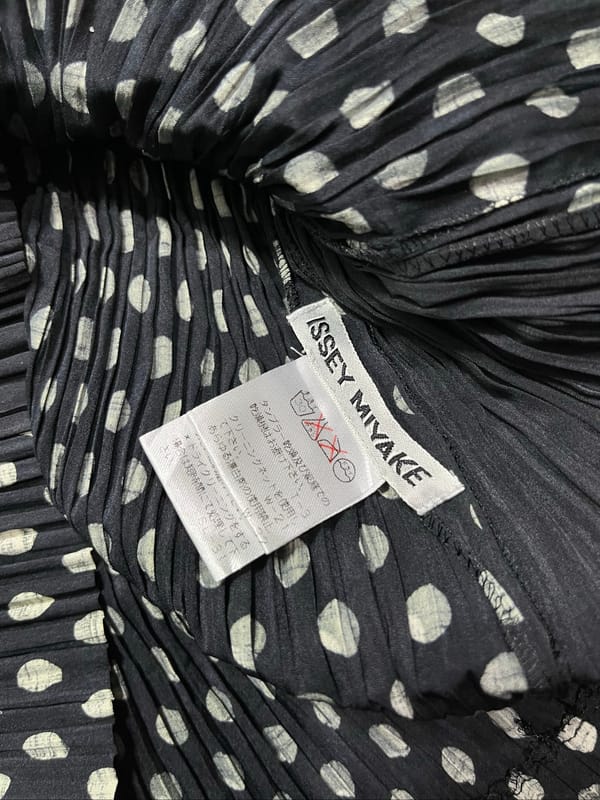 Issey miyake pleated pleats please polk dot, foto 4