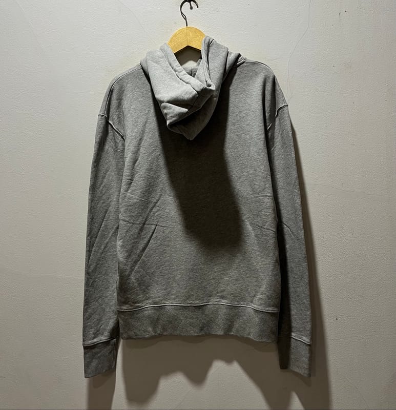 Pullover Hoodie MAISON KITSUNE Chillax Fox Logo Light Grey, foto 10