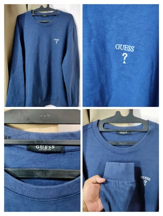 CN dari GUESS warna biru navy