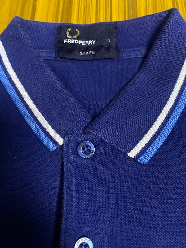 Fred Perry Blue Polo shirt, foto 3