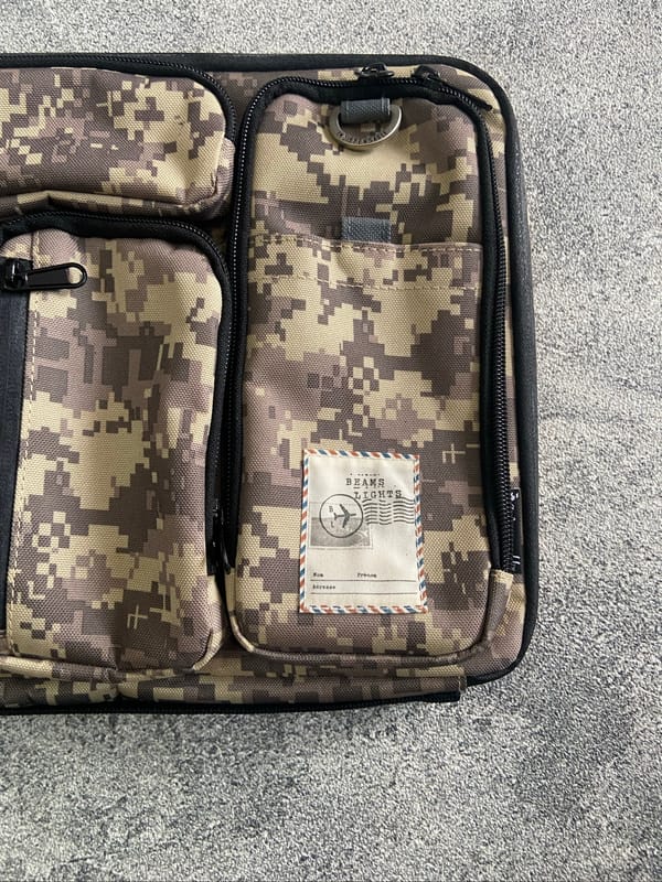 Beams light laptop case camouflage pattern, foto 3