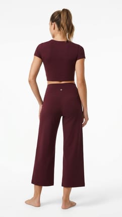Lululemon Align™ High-Rise Wide-Leg Cropped Pant 23" dalam v