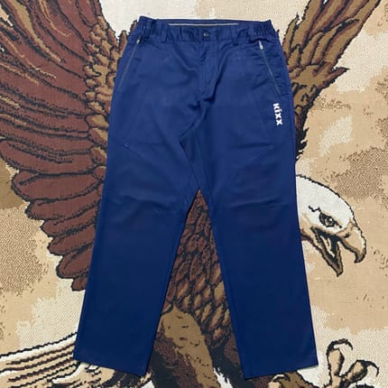GS - CELANA PANJANG KATUN CHINOS DARK BLUE STYLISH