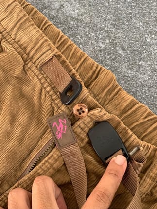 GRAMICCI Corduroy Climbing Pant Brown - USA Vintage