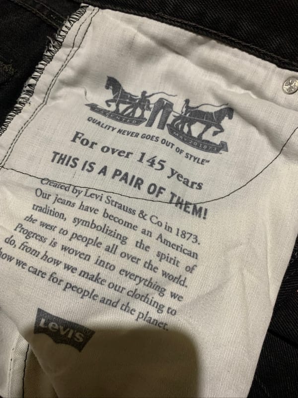 Levis 505 mulus super tebal, foto 7