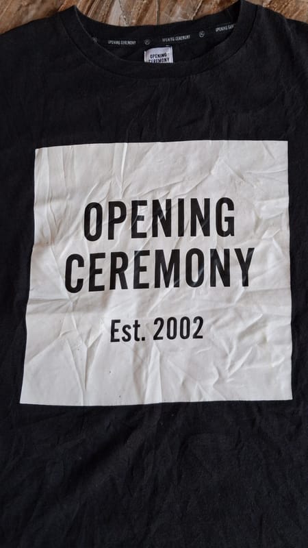 Opening ceremony tshirt black, foto 6