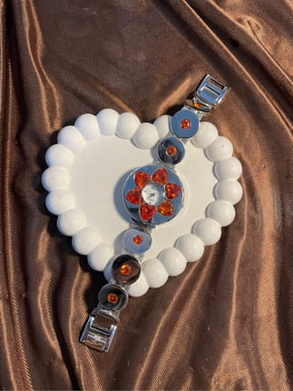 vintage amber bloom watch from chopard