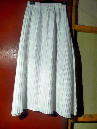 Rok plisket panjang