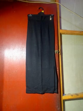 Rok Panjang Span / Maxi Skirt Hitam