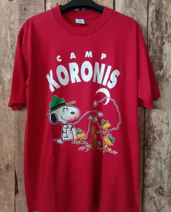 KAOS VINTAGE PEANUTS CAMP KRONIS © UFS.