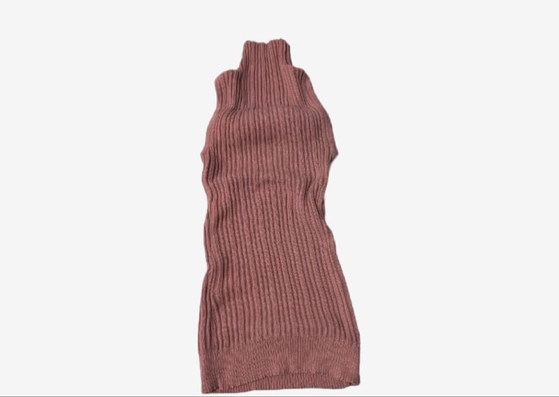 sleeveless turtleneck pink, foto 3