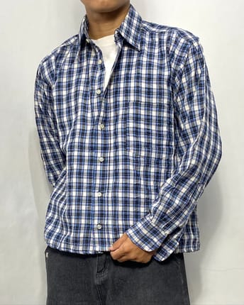 Unknown plaid boxy Shirt
