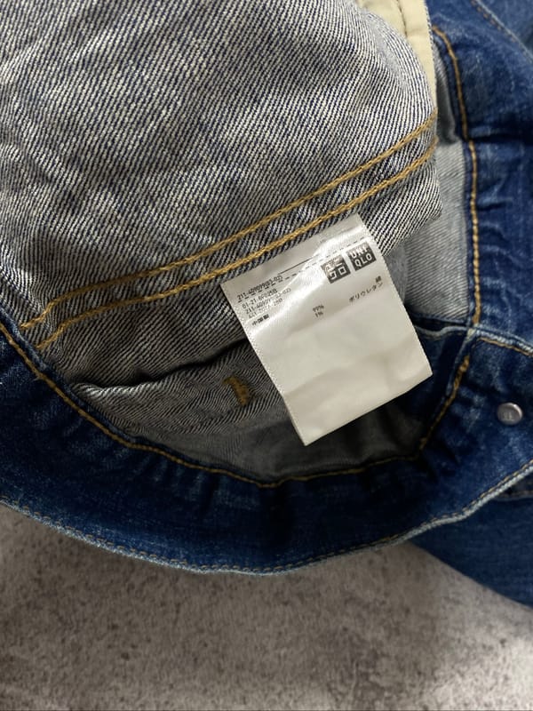 Uniqlo jacket jeans type 3,Boxy Fitt, foto 7