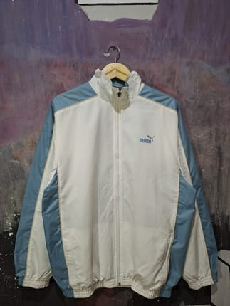 90s Puma nylon track jacket