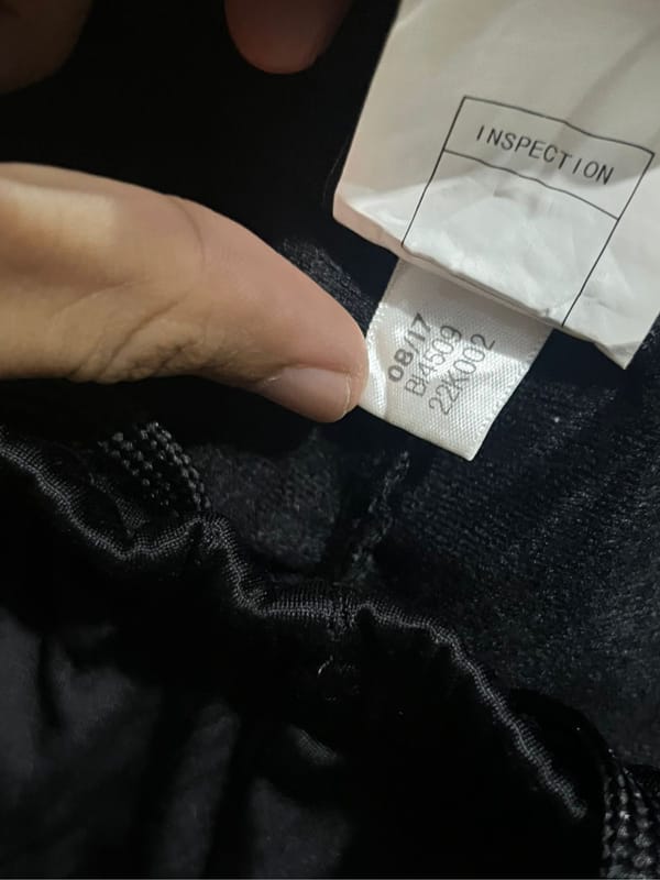 trackpants adidas balok black white, foto 4