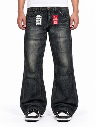 BOOTCUT UNIQLO JEANS SECOND MURAH