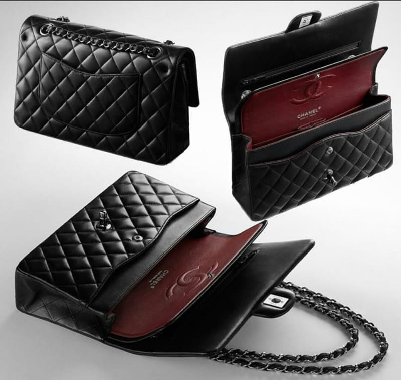 Chanel classic vintage, foto 4
