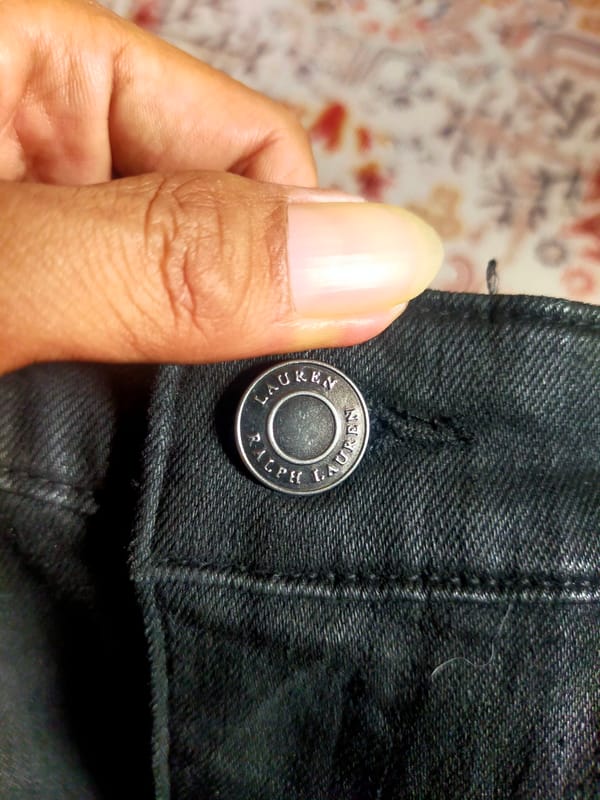 Jeans Hitam Polo Ralph Lauren, foto 4