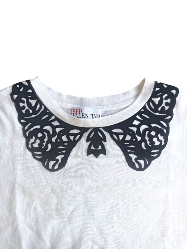 Red Valentino blouse original / dries van noten, foto 2