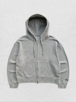 MELANGE MASTER DOUBLE ZIP HOODIE