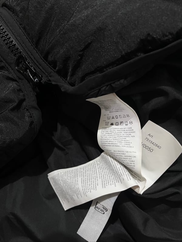 Stone island puffer nylon jacket tyvek shield, foto 7