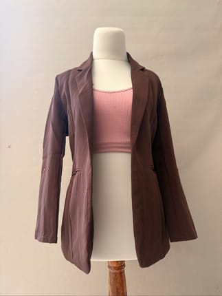 Plain Brown Blazer