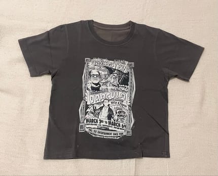 Graphic Baby Tee (Brandy Melville Lookalike)