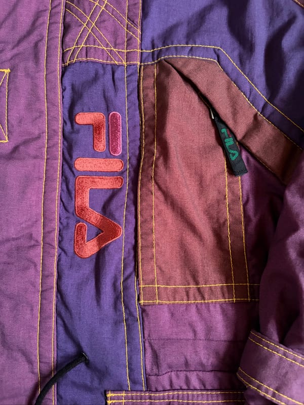 fila 90s snow gear ski jacket, foto 4