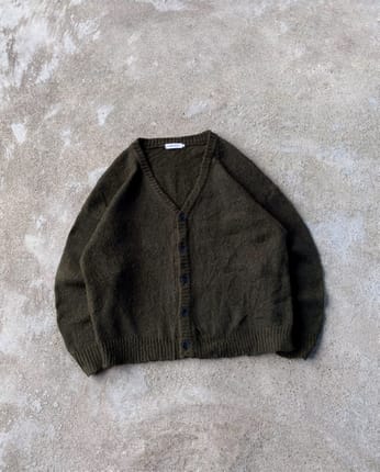 CARDIGAN BASIC OLIVE GREEN