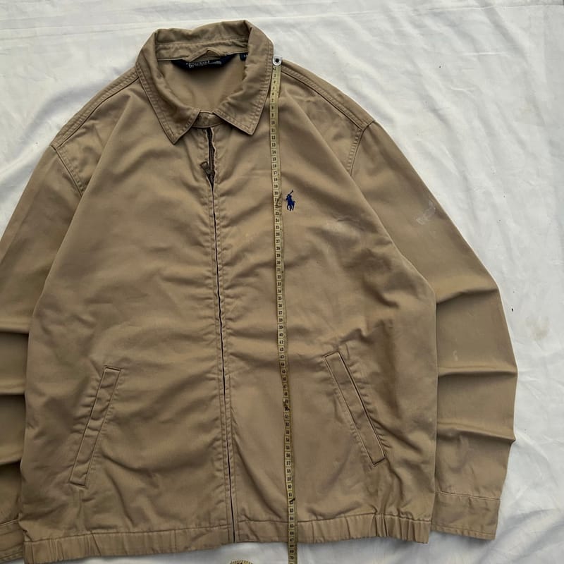 Polo Ralph Lauren Work Jacket Beige vintage 90s, foto 9