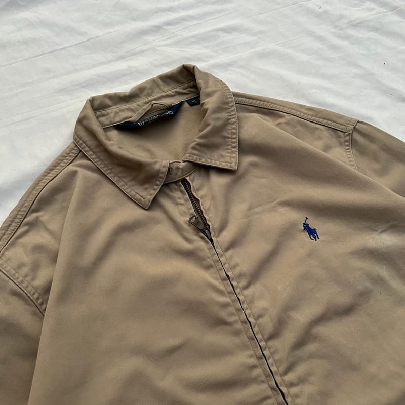 Polo Ralph Lauren Work Jacket Beige vintage 90s, foto 5