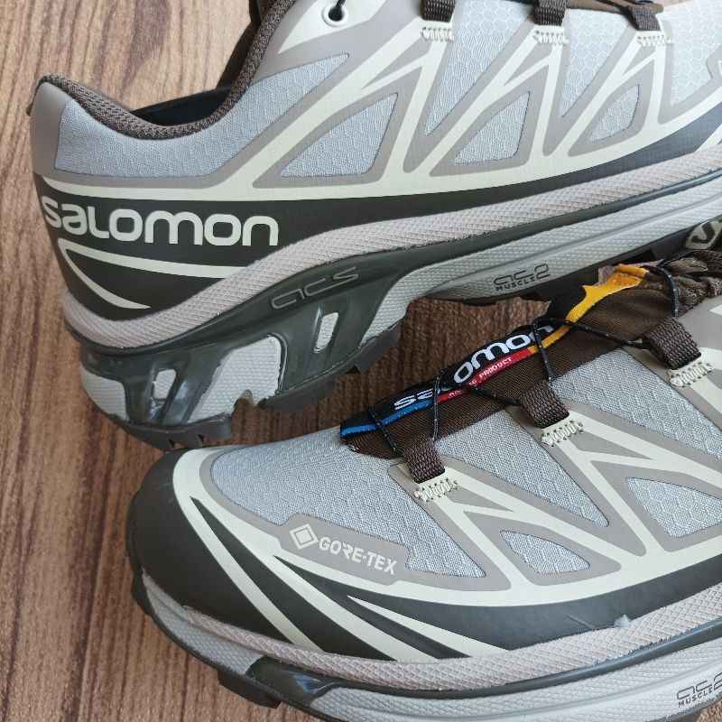 Salomon Gorpcore Sneakers Pria tan brown, foto 2