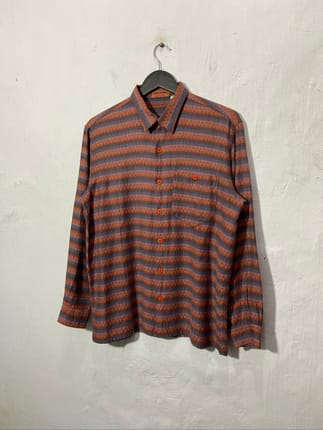 Missoni Pattern Zig-zag Shirt Long Sleeve Unisex