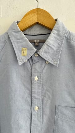 SEPERTI BARU-KEMEJA UNIQLO OXFORD TEBAL XXL JUMBO LD 122
