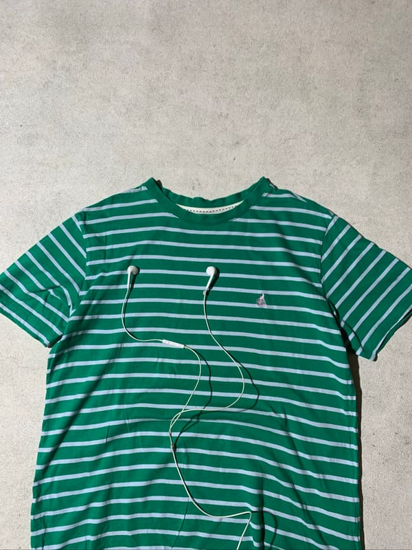 Bean polo striepe shirt, foto 3