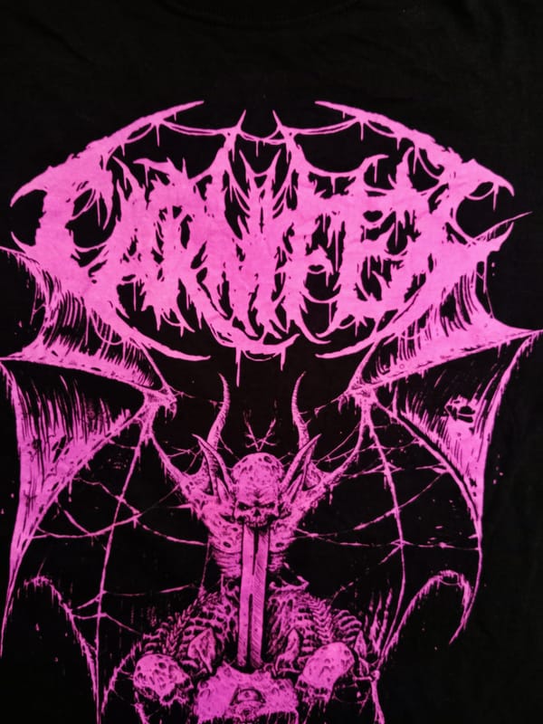 👽 Band Tee | CARNIVEX "Hellsing" Death Core Graphic LS, foto 3