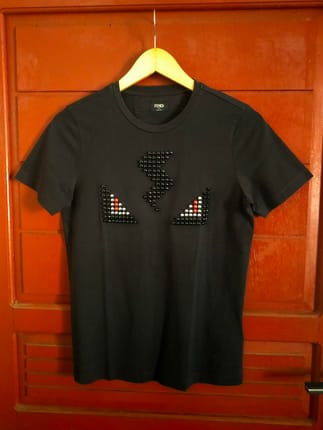 Kaos Fendi Italy 3D Eyes