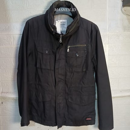Jaket Work Kasual Dickies Black size M