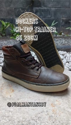 DOCKERS by Gerli Hi Top Trainers Made in Vietnam