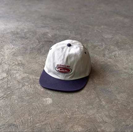 Snapback Quick Silver Logo Bordir Twotone Colour