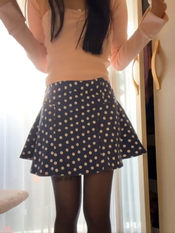 polkadot retro style miniskirt, foto 8