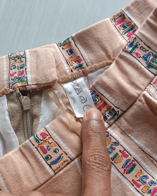 Pinore Egyptian Print Skirt, foto 4