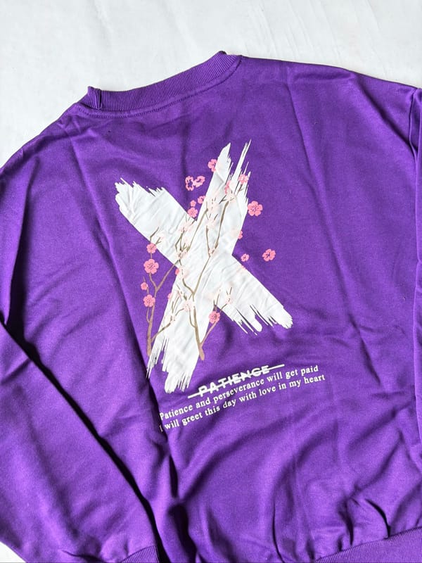 Crewneck Shein Patience, foto 4