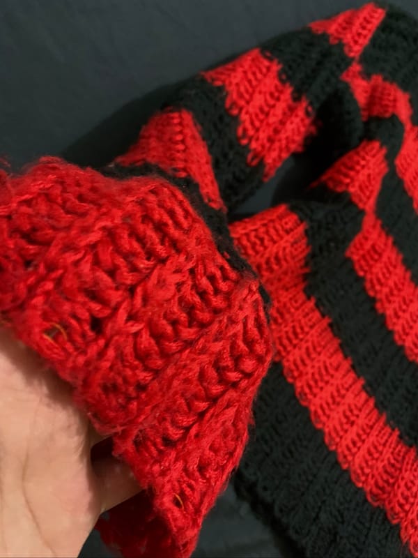 knitwear rajut death note y2k, foto 3