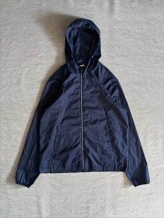 Windbreaker Cade Plaid Jacket Paracute Navy