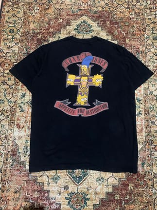 Tshirt Band Guns N Roses Black