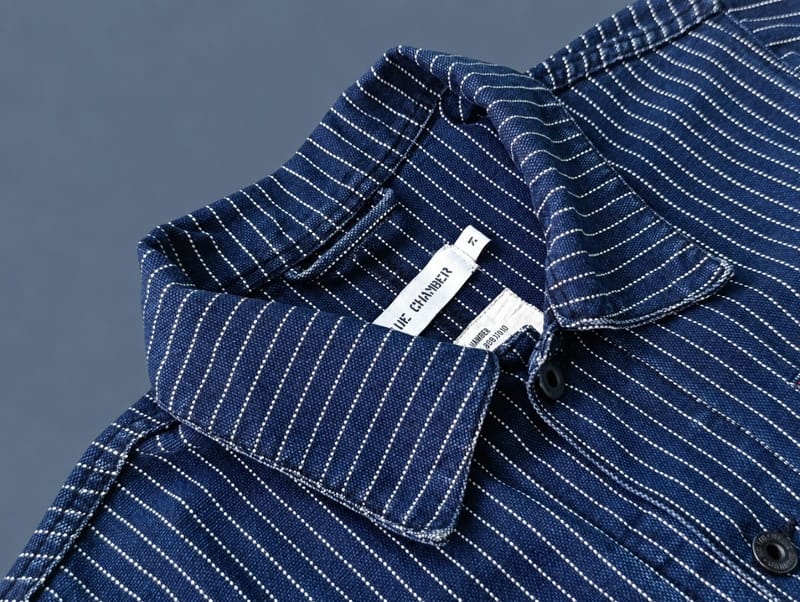 Blue Chamber Wabash Denim Chore Coat Jacket, foto 2