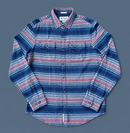 Vintage Penguin By Munsingwear Heritage Slim Fit Striped Fla