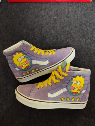 Vans Sk8 x the Simpson Lisa for president