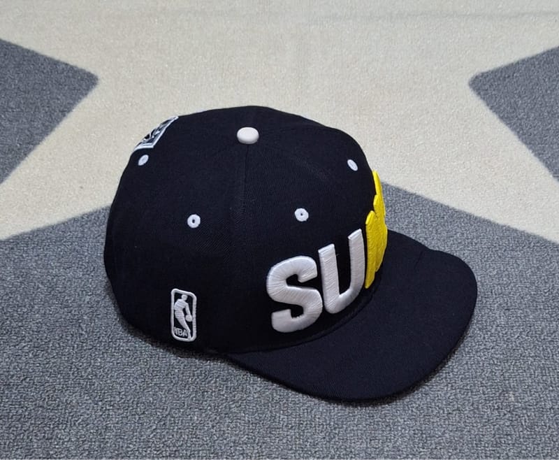 Topi nba phoenix suns hitam black snapback bekas second, foto 6